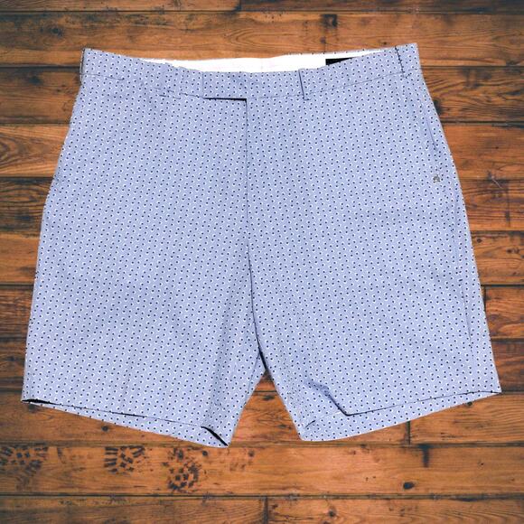 RLX Ralph‎ Lauren Golf Shorts Mens 38 Blue Geometric Performance Worn Once - Picture 1 of 15